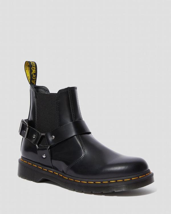 Dr Martens Dámské Chelsea Boty Wincox Černé, CZ-801546